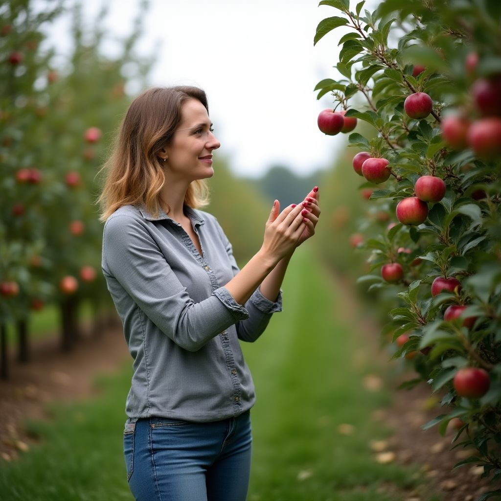 Apple orchard tour